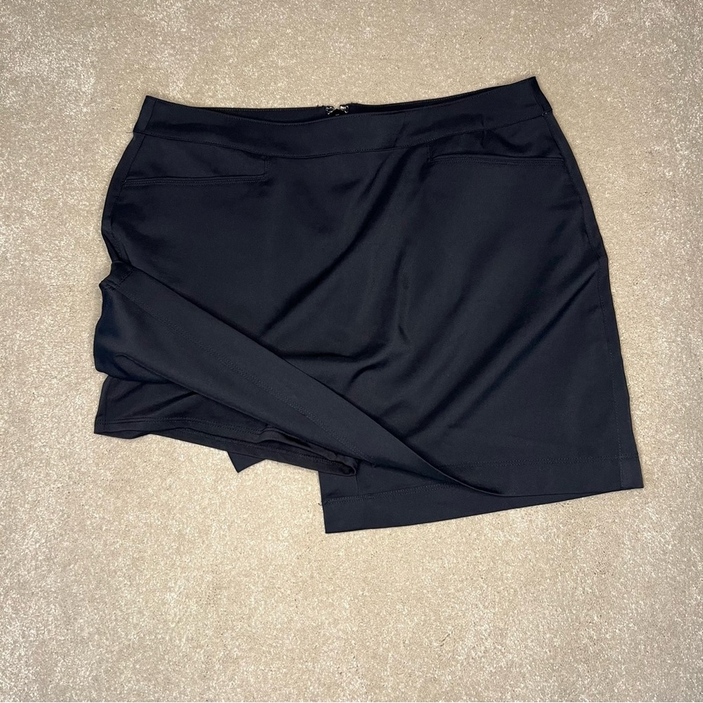 Mini Skirt PGA Tour Golf Black Sporty Athletic Stretch Shorts women's 8